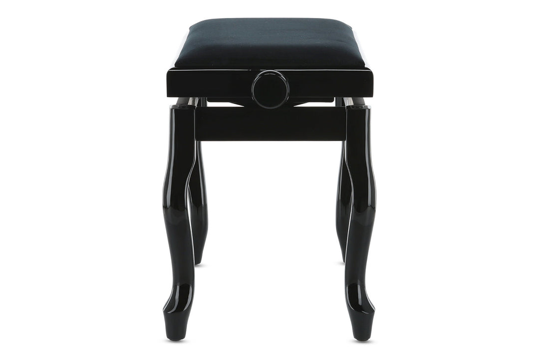 GEWA banqueta de piano Deluxe Classic - Black highgloss
