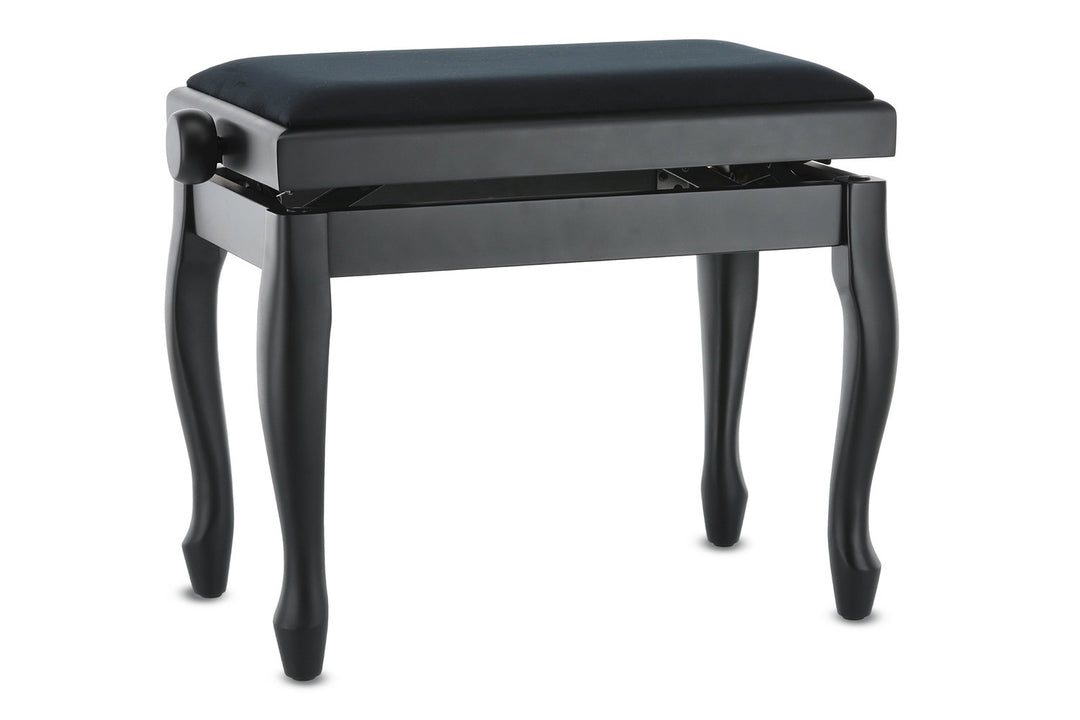 Banco de piano GEWA Deluxe Classic - Black mate