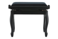 Banco de piano GEWA Deluxe Classic - Black mate