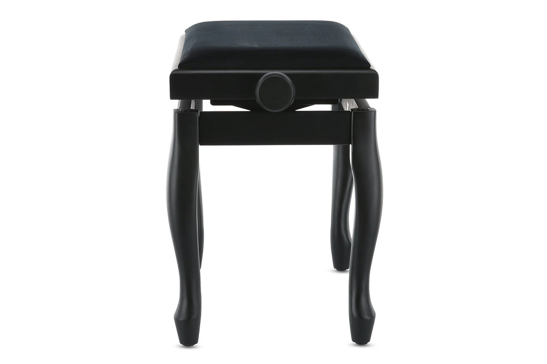 Banco de piano GEWA Deluxe Classic - Black mate