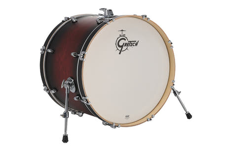 Bombo Gretsch Catalina Maple 22" x 16", Satin Deep Cherry Burst