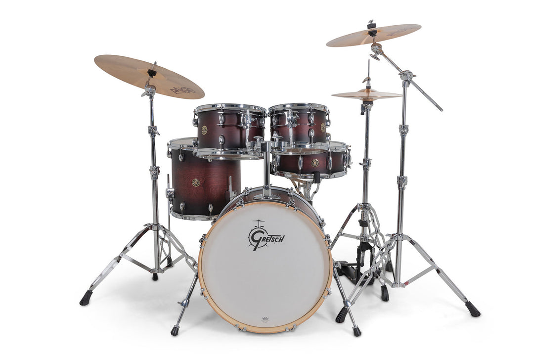 Set de cascos Gretsch Catalina Maple - Satin Deep Cherry Burst (CM2-E605-SDCB)