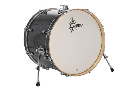 Bombo Gretsch Catalina Maple 22" x 16", Black Stardust