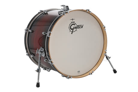 Bombo Gretsch Catalina Maple 22" x 16", Deep Cherry Burst