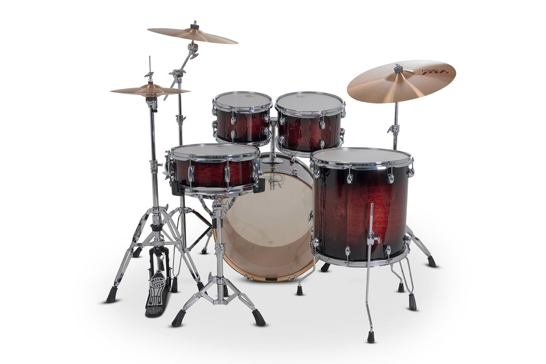 conjunto de cascos Gretsch Catalina Maple - Deep Cherry Burst (CM2-E625-DCB)