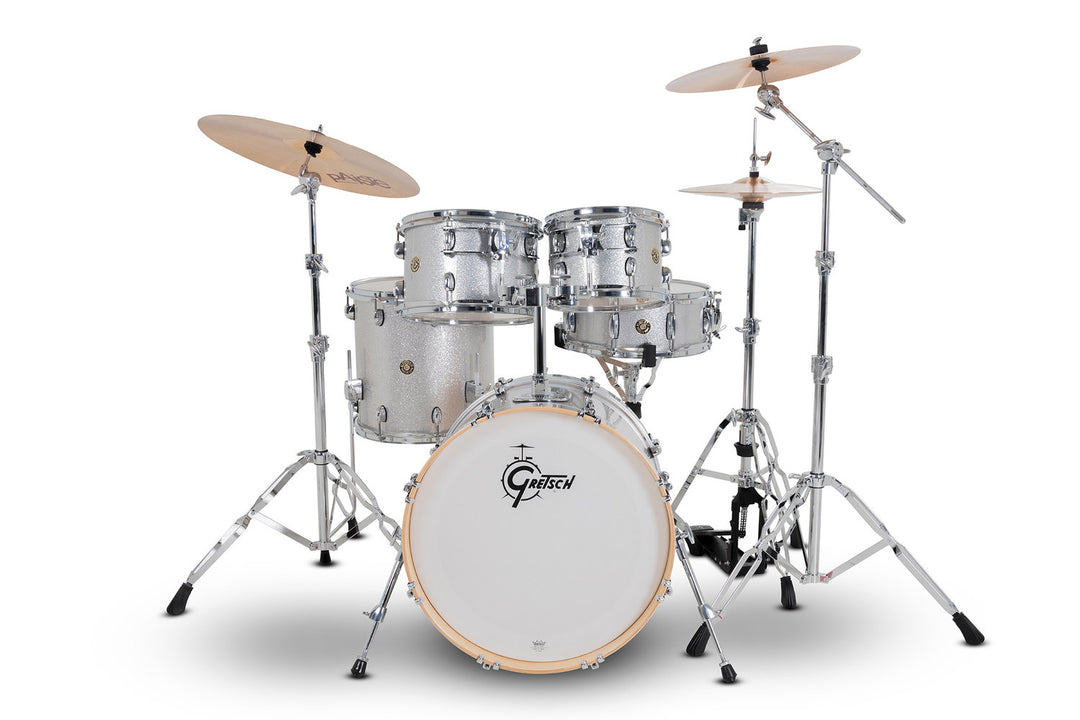 Gretsch conjunto de cascos Catalina Maple - Silver Sparkle (CM2-E605-SS)