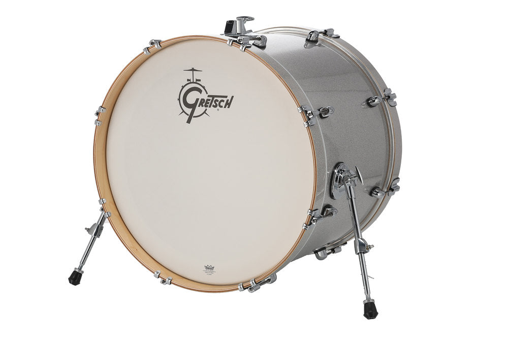 Bombo Gretsch Catalina Maple 22" x 16", Silver Sparkle
