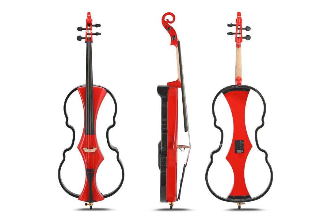 GEWA E-Violonchelo Novita 3.0 - Red highgloss (4/4)
