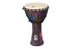 Toca Djembé Freestyle con afinación de cuerda - Woodstock Purple (SFDJ-10WP)