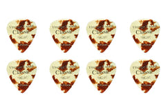 Pick Boy Vintage Classic T-Shell púas, cortas, 0,75 mm, 8 uds.