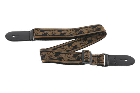 Correa de guitarra Ovation de nailon, Leaf, Retro Copper
