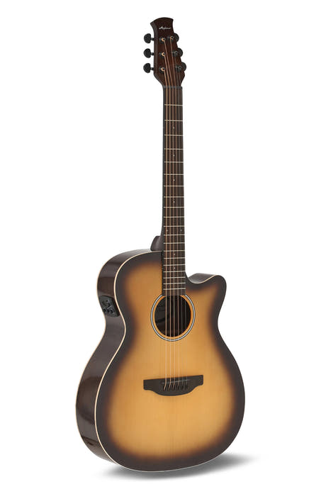 Guitarras electroacústicas Applause Jump OM Electro Cut Gloss - Tobacco Burst (AEO-69-TB)