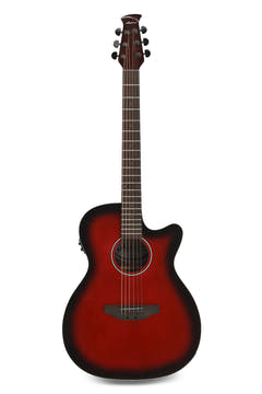 Applause Jump OM Electro Cut Gloss guitarras AEO-69-CB, Cherry Burst