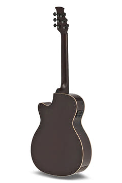 Applause Jump OM Electro Cut Gloss guitarras AEO-69-CB, Cherry Burst
