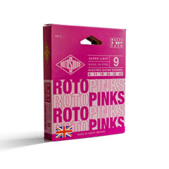 Rotosound Roto Pinks R9-3 cuerdas para guitarra eléctrica 9-42, 3 juegos