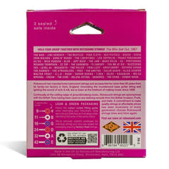 Rotosound Roto Pinks R9-3 cuerdas para guitarra eléctrica 9-42, 3 juegos