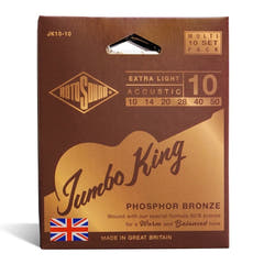 Rotosound Jumbo King JK10-10 cuerdas para guitarra western 10-50, 10 set