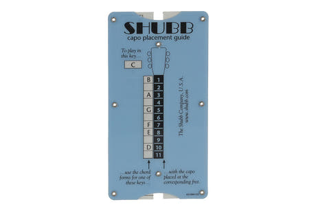 Guía de transposición Shubb TG1 para cejilla