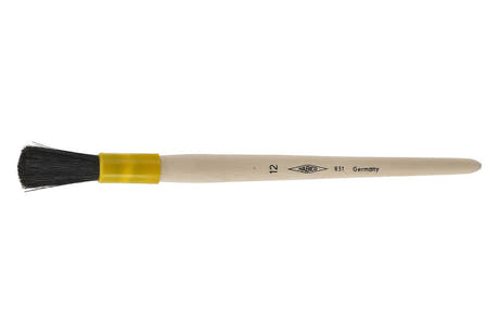 Habico n.º 831 pincel para pegamento, redondo, Ø 12 mm