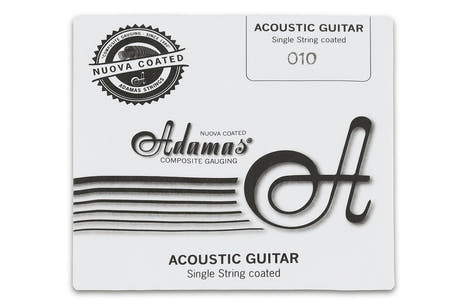Cuerda individual Adamas Nuova Coated .010", lisa