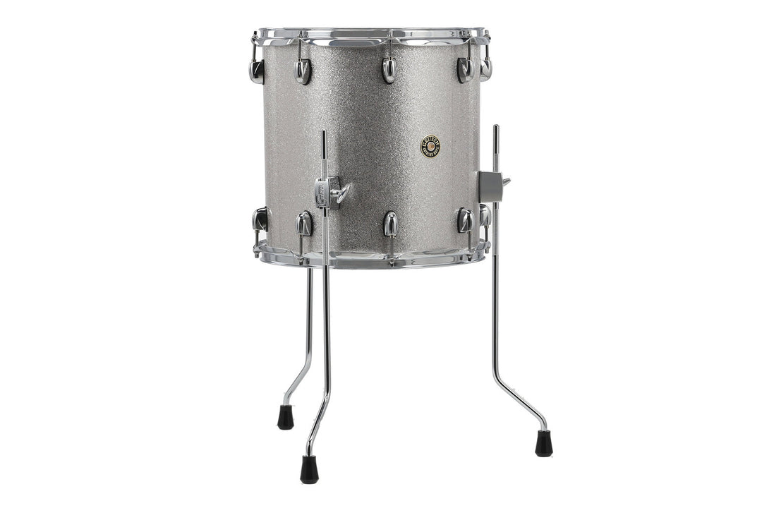 Gretsch Tom de suelo Catalina de arce - Brillo plateado (CM2-1414F-SS)
