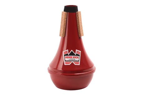Sordina straight roja Denis Wick 5504R para trompeta