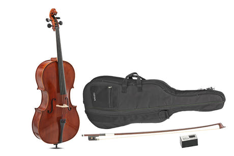GEWA Sonata Europa violonchelo 3/4, montado con arco de massaranduba y estuche