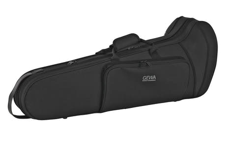 GEWA Compact estuche moldeado para trombón bajo, negro