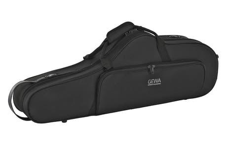 GEWA Estuche rígido moldeado para saxofones Compact - Exterior negro