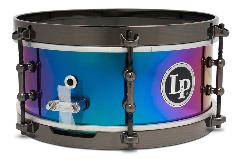Caja de batería LP Tony Succar LP4510-TS Salsa 14 x 4,5", Rainbow