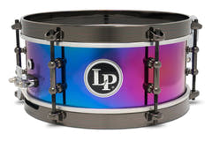 Caja de batería LP Tony Succar LP4510-TS Salsa 14 x 4,5", Rainbow