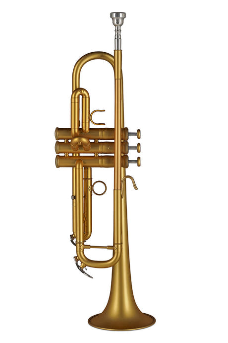 GEWA Vision TR172M trompeta en Bb, acabado dorado mate