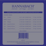 Hannabach 950 E6 basstreng til klassisk guitar, medium/high tension