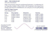 Hannabach Strings for classic guitar Serie 1869 Carbon/Gold HT - E6 Gold HT (18696HT)