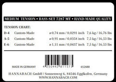 Cuerdas Hannabach para guitarra clásica Series 728 Medium Tension Custom Made - 3er Bass medium (7287MT)