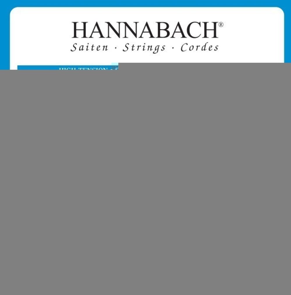 Hannabach 827 cuerda aguda H/B2 para guitarra flamenca, high tension