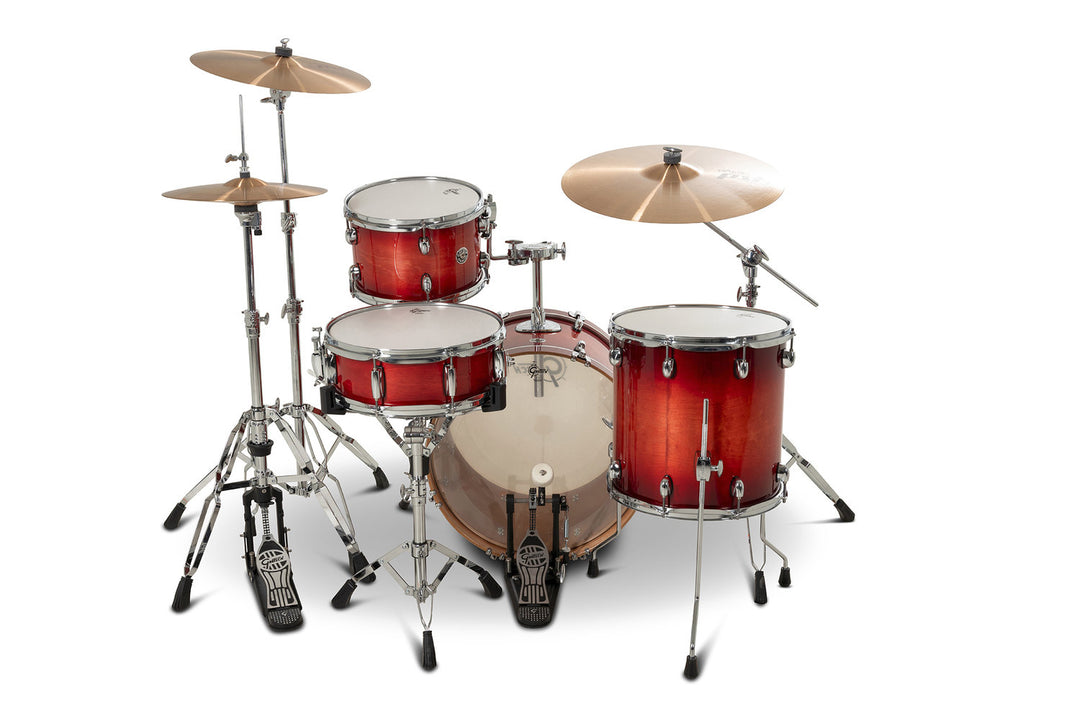 Gretsch set de cascos Catalina Club - Gloss Crimson Burst (CC2-J404-GCB)