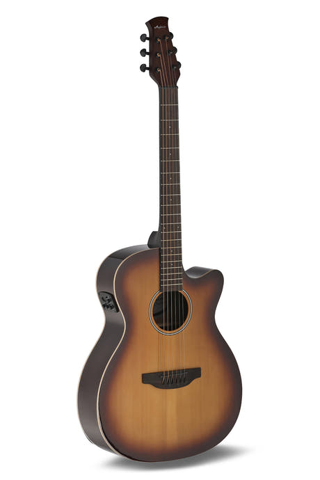 Applause Guitarras E-Acoustic Guitar Jump OM Electro Cut Gloss - Vintage Cherry (AEO-69-VC)