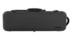 GEWA Estuche de violín Air Avantgarde - Black/Black (con asa lateral)