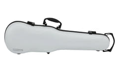 Estuches de violín moldeados GEWA Form Air 1.7 - White mate (con asa lateral)