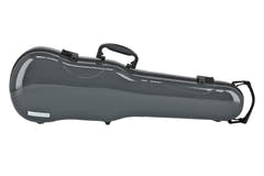 GEWA Estuches para Violines moldeados Air 1.7 - Gris brillo intenso (con asa lateral)