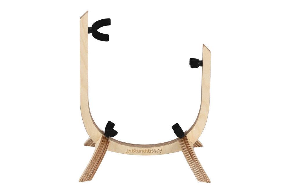 InStands soporte para eufonio de madera contrachapada de abedul