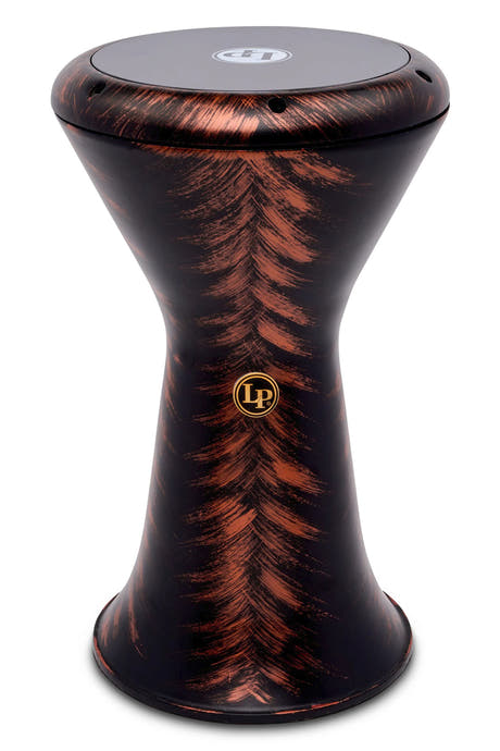 Percusión Latin Percussion Doumbek de bronce cepillado - 16 1/2" x 8" (LP5072)