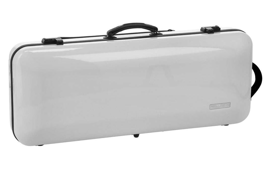 GEWA Estuche de viola Air 2.8 - White de alto brillo (con asa lateral)