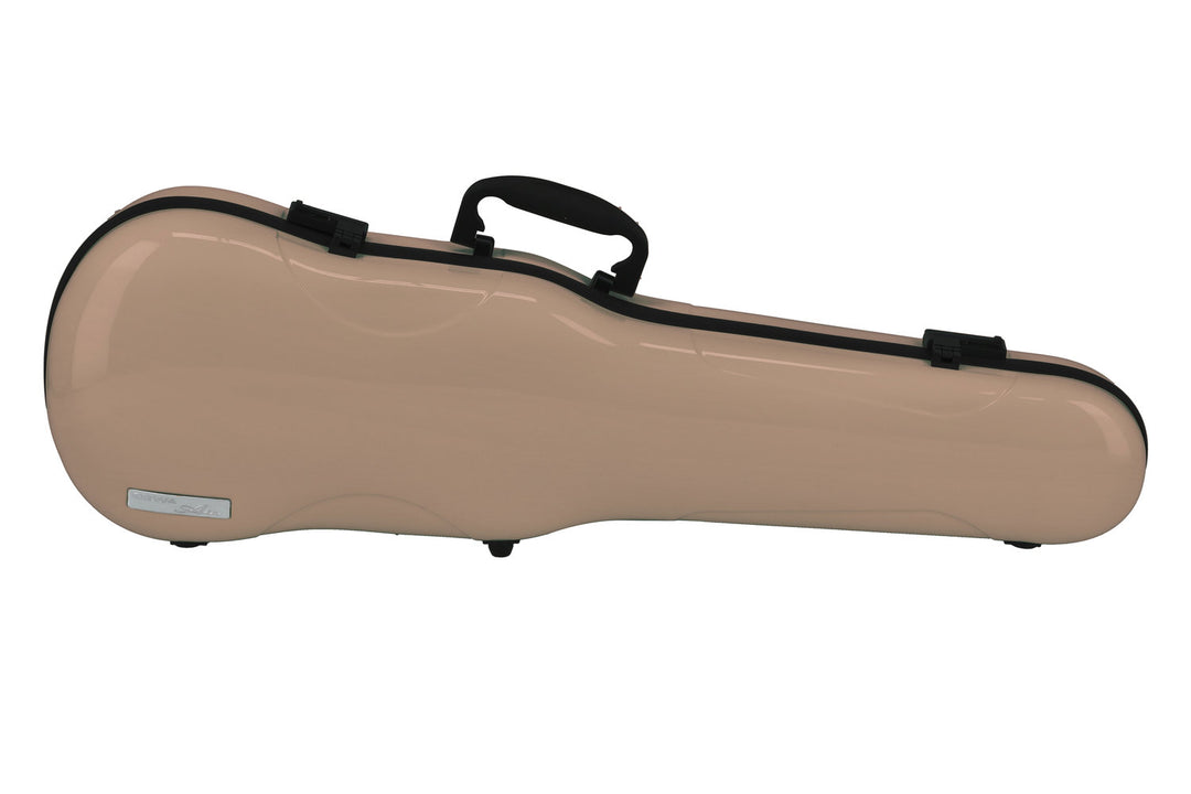 GEWA Estuches de violín moldeados Form Air 1.7 - Beige de alto brillo