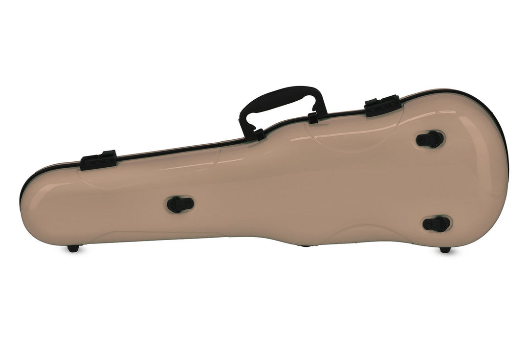 GEWA Estuches de violín moldeados Form Air 1.7 - Beige de alto brillo