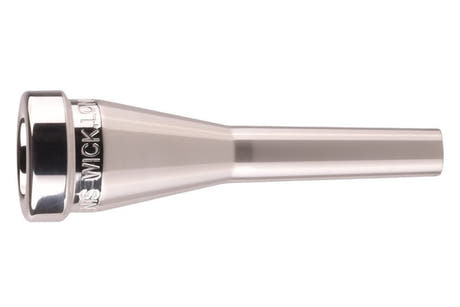 Denis Wick Heavy Top 1C boquilla para trompeta, plateada