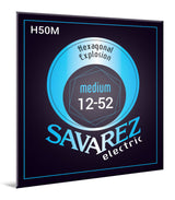 Cuerdas para guitarra eléctrica Savarez H50M Hexagonal Explosion, medium .012 a .052