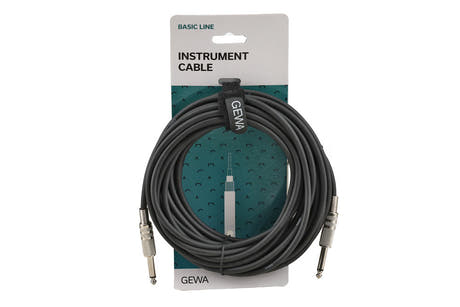 Cable de instrumento GEWA Basic Line de 9 m, mono-jack