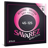 Savarez B70J5 Hexagonal Explosion cuerdas de bajo de 5 cuerdas, medium